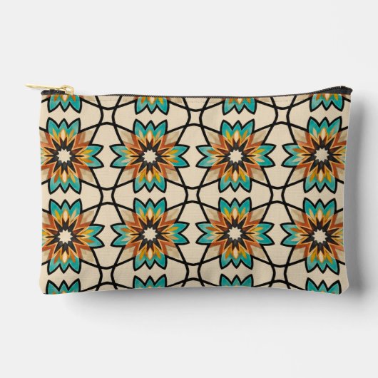 Boho caleidoscoopprint naai tas (Voorkant)