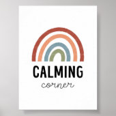 Boho Calming Corner Poster (Voorkant)
