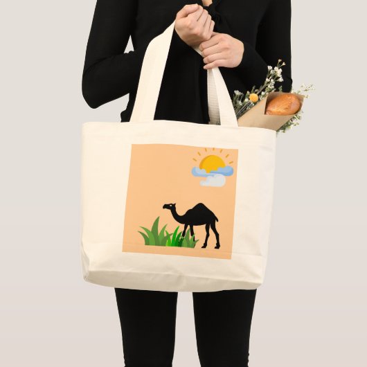 Boho Camel Canvas tas (Voorkant (product))