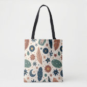 Boho Canvas tas – Stijlvol en veelzijdig (Voorkant)