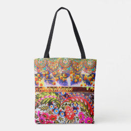 Boho Caravan Tote Bag