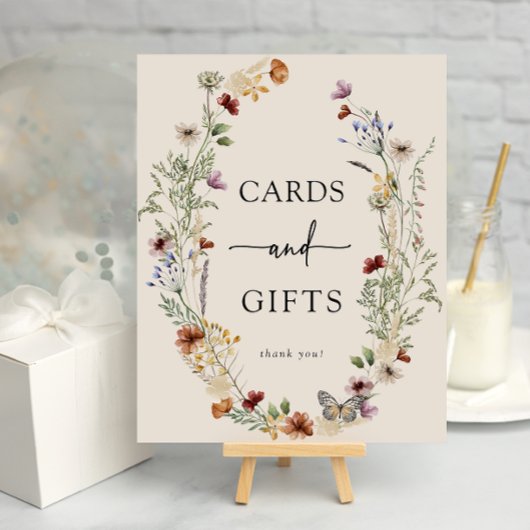 Boho Cards and Gifts Poster