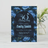 Boho Carnation Themed Surprise Birthday Kaart (Staand voorkant)