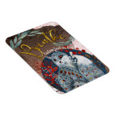 Boho Cat Breathe persoonlijke herinnering Magneet (Rechterzijde)