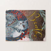 Boho Cat - Vergeet niet om te breken Legpuzzel (Horizontaal)