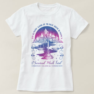 Boho CC Tutor om God te leren kennen en Hem bekend T-shirt