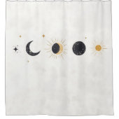 Boho Celestial Bliss Douchegordijn (Voorkant)
