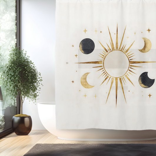 Boho Celestial Bliss Douchegordijn