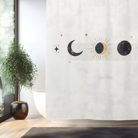 Boho Celestial Bliss Douchegordijn