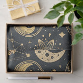 Boho Celestial met Gouden Alchemie Symbolen Tissuepapier (Geschenk)