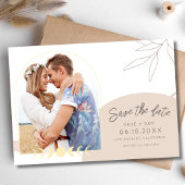 Boho Celestial Photo Wedding Save The Date