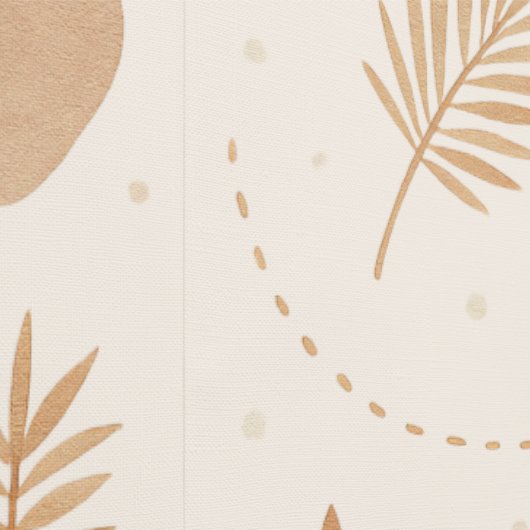 Boho Celestial Rainbow Nursery Wallpaper – Warm Behang (Zoom)