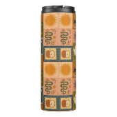 Boho Celestial | Retro Zon & Maan Thermosbeker (Achterkant)