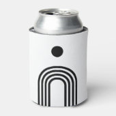 Boho Celestial Sun Blikjeskoeler (Blikje Voorkant)