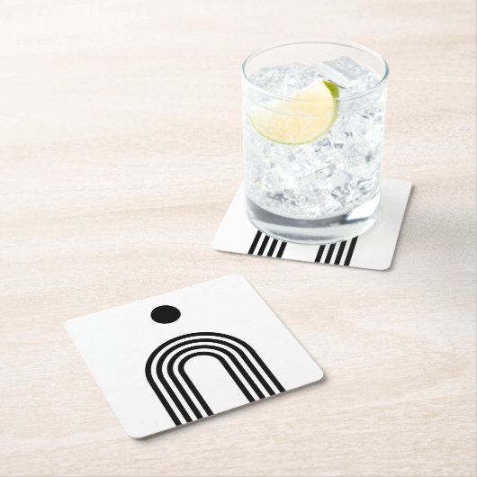 Boho Celestial Sun Kartonnen Onderzetters (Insitu)