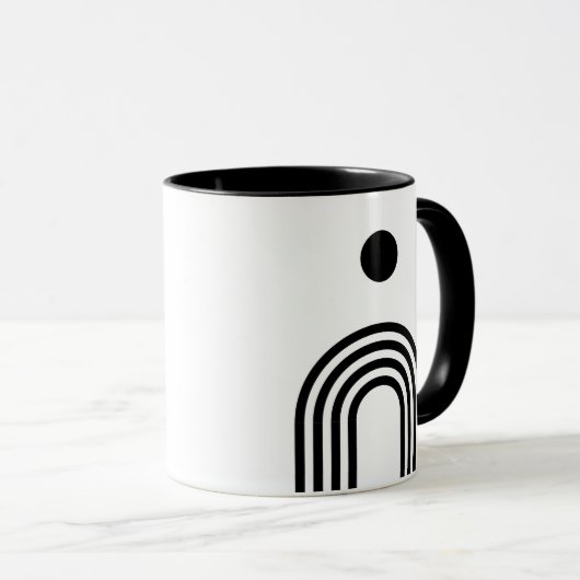 Boho Celestial Sun Mok (Voorkant rechts)