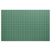 Boho Celestial Sun Moon Blauwgroen Pattern Stof (Yard (91,4 cm))