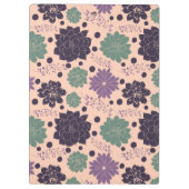 Boho Celestial Sun Moon Monogram Script Klembord (Achterkant)