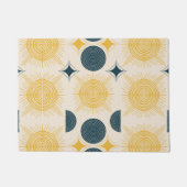 Boho Celestial Sun Moon Pattern Deurmat (Voorkant)