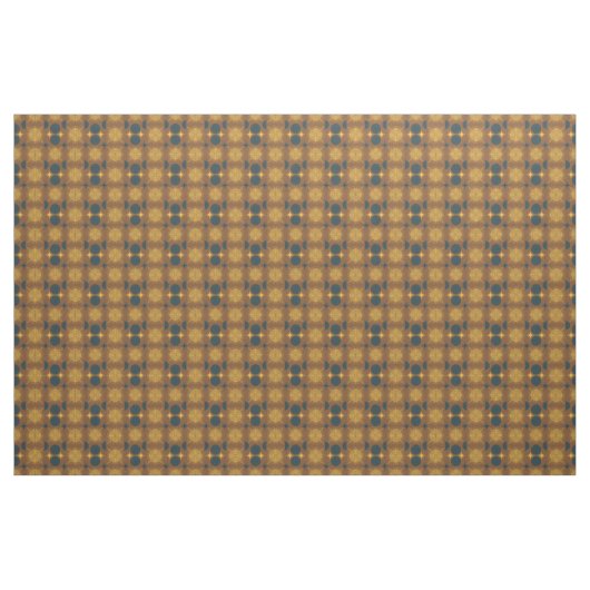Boho Celestial Sun Moon Rustic Pattern Stof (Fat Quarter)