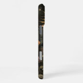 Boho Celestial Sun Moon Wildflower Garden iPhone Hoesje (Rechterkant)