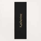 Boho Celestial Sun Moon Wildflower Garden Yogamat (Achterkant)