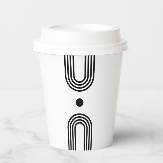 Boho celestial Sun Papieren Bekers (Voorkant)