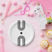 Boho celestial Sun Papieren Bordje (Feest)