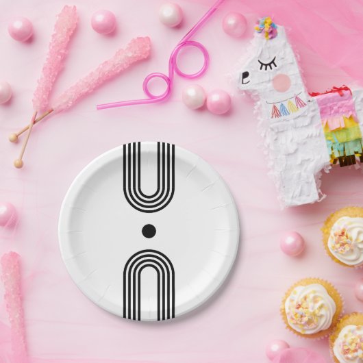 Boho celestial Sun Papieren Bordje (Feest)