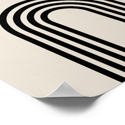 Boho Celestial Sun Poster (Hoek)