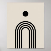 Boho Celestial Sun Poster (Voorkant)