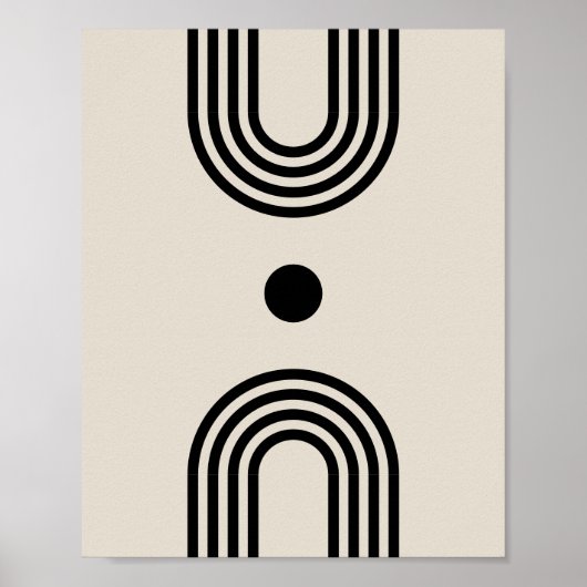 Boho celestial Sun Poster (Voorkant)