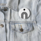 Boho Celestial Sun Ronde Button 5,7 Cm (In situ)