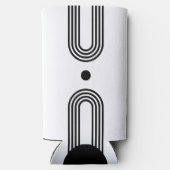 Boho celestial Sun Seltzer Blikjeskoeler (Achterkant)