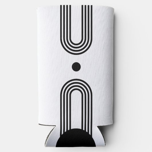 Boho celestial Sun Seltzer Blikjeskoeler (Achterkant)