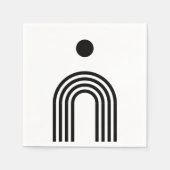 Boho Celestial Sun Servet (Voorkant)