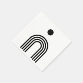 Boho Celestial Sun Servet (Hoek)