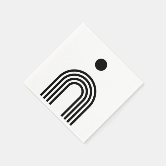 Boho Celestial Sun Servet (Hoek)