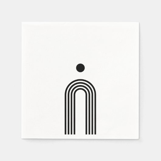 Boho Celestial Sun Servet (Voorkant)