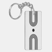 Boho celestial Sun Sleutelhanger (Voorkant Links)