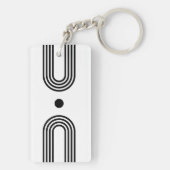 Boho celestial Sun Sleutelhanger (achterkant)