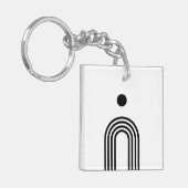 Boho Celestial Sun Sleutelhanger (Voorkant Links)