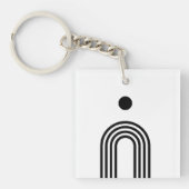 Boho Celestial Sun Sleutelhanger (Voorkant)