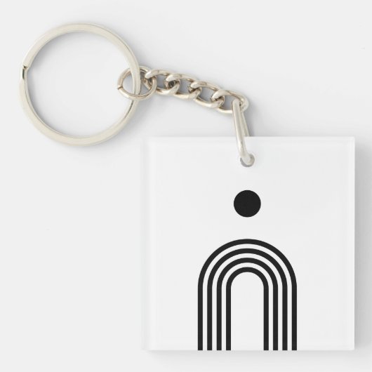 Boho Celestial Sun Sleutelhanger (Voorkant)