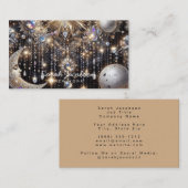 Boho Celestial Visitekaartje – Kosmische Nachtelij (Voorkant / Achterkant)