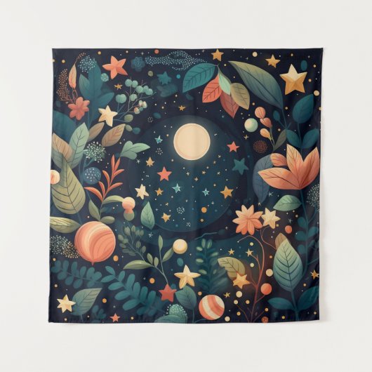 Boho Celestial Wandkleed (Voorkant)
