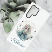 Boho Celestial Witchy Name Samsung Galaxy Hoesje