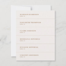 Boho Champagne Trouwnaam Plaats Kaart DIY