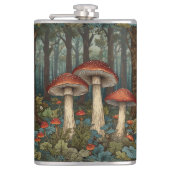 Boho champignons bos heupfles (Voorkant)