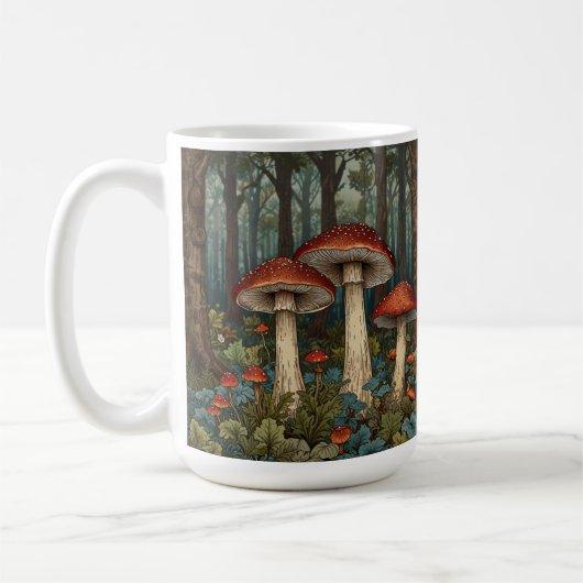 Boho champignons bos koffiemok (Links)